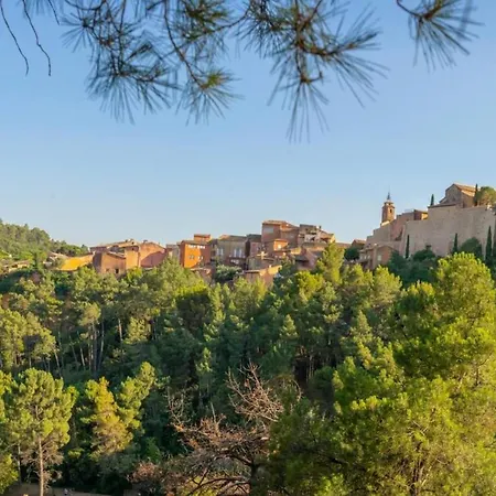Stunning Panoramic Views And Heated Pool In Roussillon Holiday home