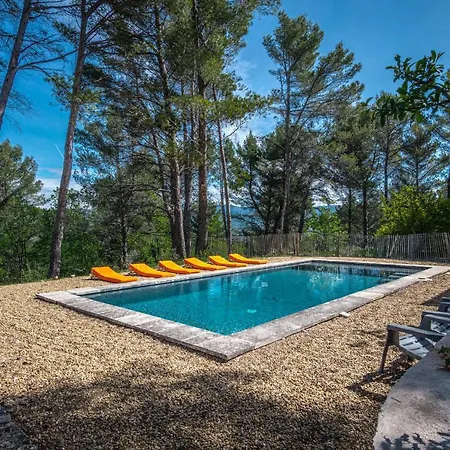 Stunning Panoramic Views And Heated Pool In Roussillon Holiday home